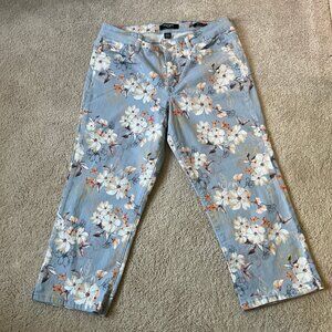 Nine West Chrystie Capri Jean Pants